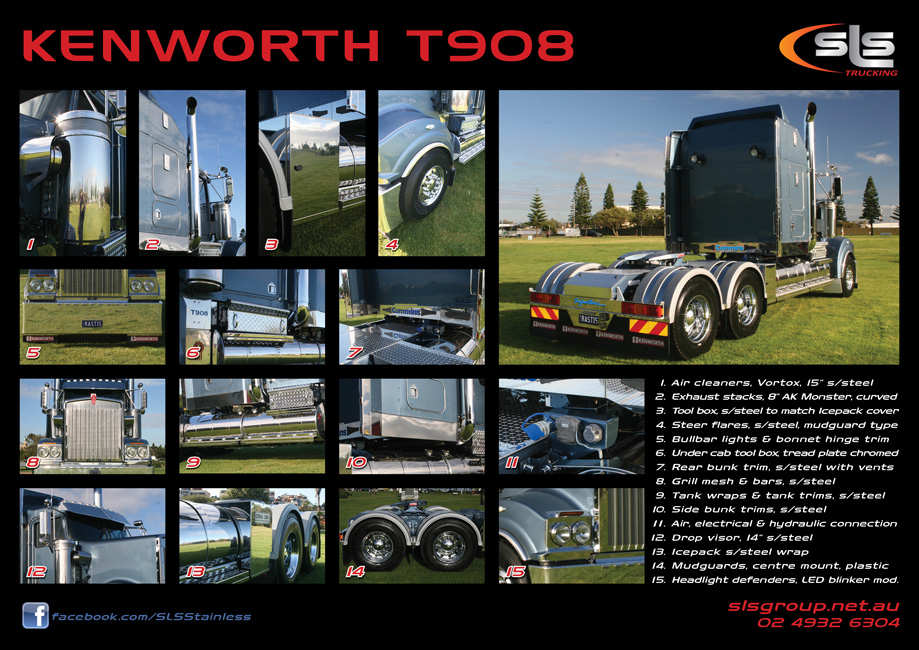 Kenworth T908 Accessories