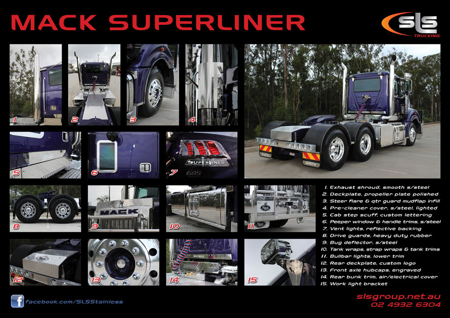 Mack Superliner Accessories
