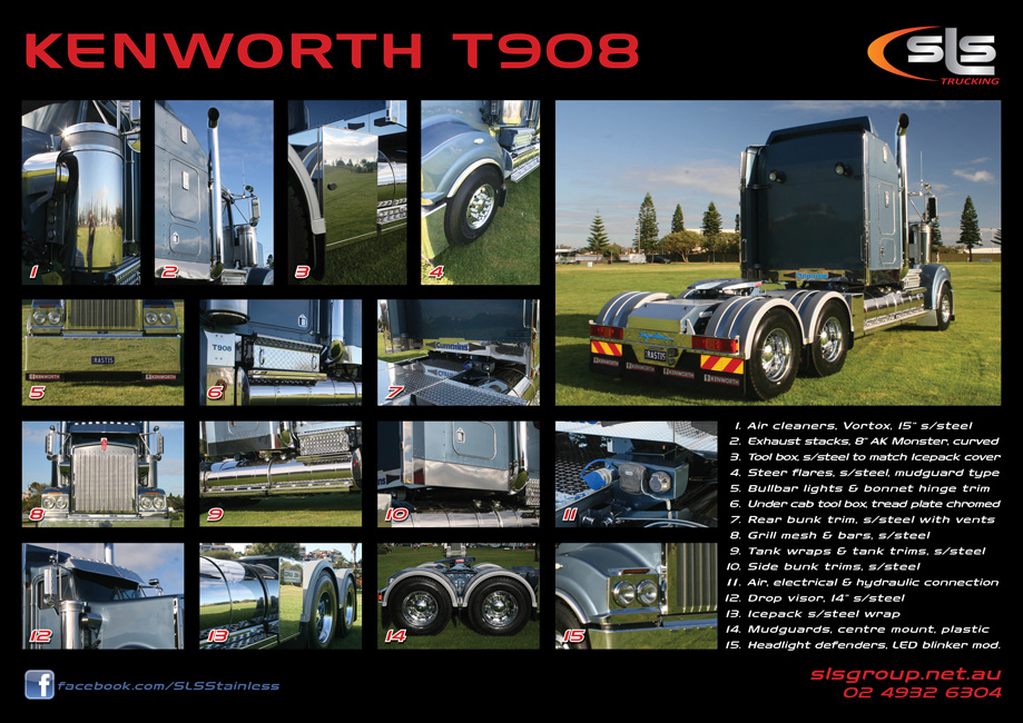 Kenworth T908 Accessories Kenworth T908 Accessories