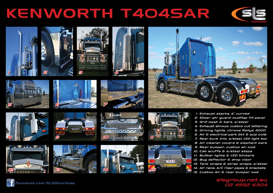 Kenworth T404SAR Accessories Kenworth T404SAR Accessories
