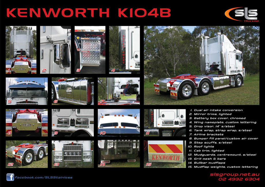 Kenworth K104B Accessories Kenworth K104B Accessories