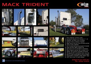 Mack Trident Accessories